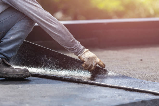 Professional Crawl Space Encapsulation technician working in Albion, MI
